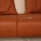 Cremefarbenes DS 102 3-Sitzer Sofa aus Kunstleder von De Sede 3