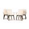 D27 Leather Chairs in Cream from Hülsta, Set of 4, Image 1