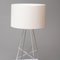 White and Chrome Ray Table Lamp by Rodolfo Dordoni for Flos 3