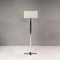 White and Chrome Leukon Floor Lamps by Antonio Citterio for Maxalto, Set of 2 2