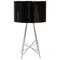 Black and Chrome Ray Table Lamp by Rodolfo Dordoni for Flos 1