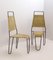 Side Chairs in Wicker and Steel in the style of Raoul Guys for Airborne, 1950s, Set of 2, Image 4