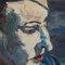 Georges Prestat, Pierrot Clown, 1948, Oil on Canvas 5
