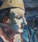 Georges Prestat, Pierrot Clown, 1948, Oil on Canvas 2