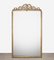 Large Antique Mirror with Bow Crest 1