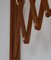 Lampada da parete a forbice in quercia patinata con paralume bianco fatto a mano di Le Klint, Immagine 10
