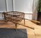 Italian Bohemian French Riviera Magazine Wheelbarrow in Bamboo and Rattan, 1960s 4