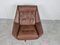 Chaise Pivotante Vintage en Cuir, 1970s 6