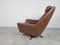 Vintage Swivel Chair in Leather, 1970s, Image 9