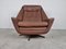 Vintage Swivel Chair in Leather, 1970s 4