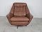 Chaise Pivotante Vintage en Cuir, 1970s 3