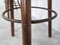 Mid-Century Brutalist Bar Stools, 1960s, Set of 4, Image 7