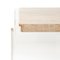 Italian Modern Side Table in Travertine with Methacrylate Base, 1970 5