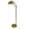 Mid-Century Modern Italian Globe Floor Lamp in Metal and Plastic, 1970s, Image 1