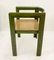 Mid-Century Dutch Green Desk & Chair in Wood by Derk Jan de Vries, 1960s, Set of 2 6