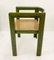 Mid-Century Dutch Green Desk & Chair in Wood by Derk Jan de Vries, 1960s, Set of 2, Image 6