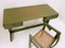 Mid-Century Dutch Green Desk & Chair in Wood by Derk Jan de Vries, 1960s, Set of 2, Image 12