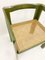 Mid-Century Dutch Green Desk & Chair in Wood by Derk Jan de Vries, 1960s, Set of 2, Image 4