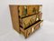 Italian Contemporary Chest of Drawers in Wood and Brass 11