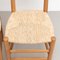 Mid-Century Modern Wood & Rattan No. 19 Chairs in the style of Charlotte Perriand, Set of 4, Image 6