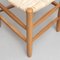 Mid-Century Modern Wood & Rattan No. 19 Chairs in the style of Charlotte Perriand, Set of 4, Image 17