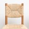 Mid-Century Modern Wood & Rattan No. 19 Chairs in the style of Charlotte Perriand, Set of 4 11