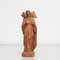 Traditional Plaster Virgin Figure, 1950s 3