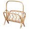 Mid-Century Modern French Riviera Bamboo Magazine Rack, 1960, Image 1