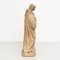 Figurine Vierge Traditionnelle en Plâtre, 1950s 10