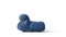 Limited Edition Soriana Denim Armchair by Afra & Tobia Scarpa for Cassina 10