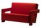 Canapé Large Utrecht Rouge par Gerrit Thomas Rietveld pour Cassina 5