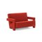 Red Wide Utrecht Sofa by Gerrit Thomas Rietveld for Cassina 2
