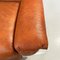 Mid-Century Italian Brown Leather Plastic Sofa Flou by Betti Habitat Ids, 1970s, Image 13