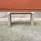 Modern Italian Travertine and Adjustable Smoked Glass Console, 1970s 3