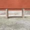 Modern Italian Travertine and Adjustable Smoked Glass Console, 1970s 4