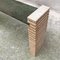 Modern Italian Travertine and Adjustable Smoked Glass Console, 1970s, Image 7