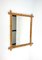 Mid-Century Bamboo and Rattan Rectangular Wall Mirror, Italy, 1960s 2