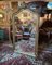Specchio grande vintage in legno dorato, Immagine 1