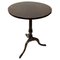 Table Tripode Antique en Chêne avec Plateau Inclinable 1