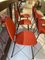 Retro Skai and Metal Chairs, Set of 6, Image 3