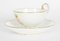 19th Century Emperor Napoleon III Sevres Porcelain Cup Saucer & Sugar Bowl, Set of 3 6