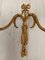 Antique French Brass Wall Sconces Lights in the style of Louis XV Rococo 4