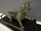 Art Deco Bronze Panther by Ganhu Gantcheff, 1930s, Image 4