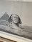 Pyramiden von Memphis, Blick auf die Sphinx, 19. Jh., Gravur, gerahmt 7