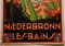 Affiche Niederbronn Les Bains par Lucien Blumer 4