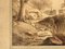 Jean Jacques Champin, Escena de personajes y paisaje, siglo XIX, tinta sobre papel, Imagen 7