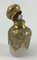 Gilded Opaline Salt Bottle with Bronze and Brass Frame 12