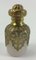 Gilded Opaline Salt Bottle with Bronze and Brass Frame 1