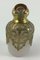Gilded Opaline Salt Bottle with Bronze and Brass Frame 3