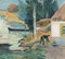 Yves Brayer, Camargue Landscape & House, 20. Jh., Lithographie 10